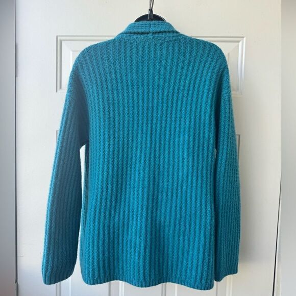 Talbots Women's Cardigan 100% Cashmere Size L - Picture 5 of 12